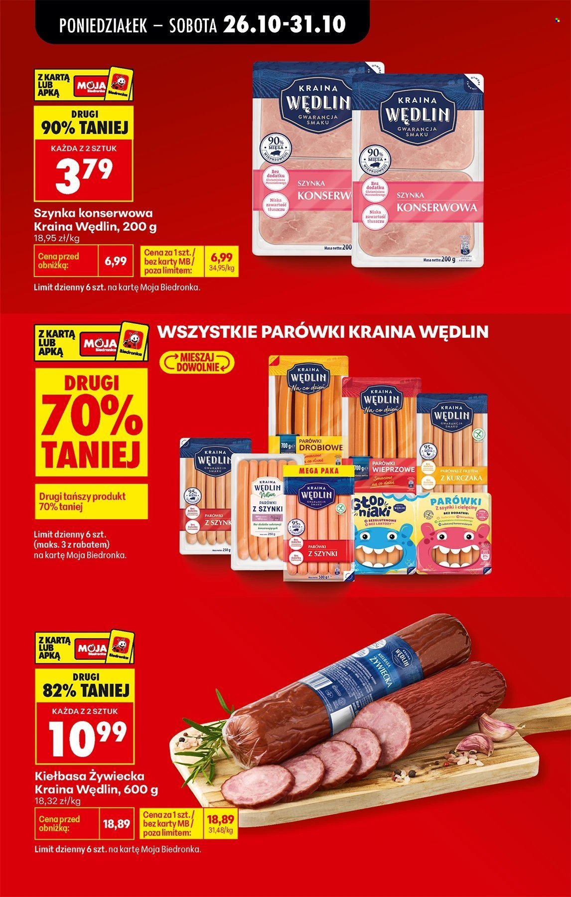 Gazetka BIEDRONKA - W tym tygodniu od poniedziałku