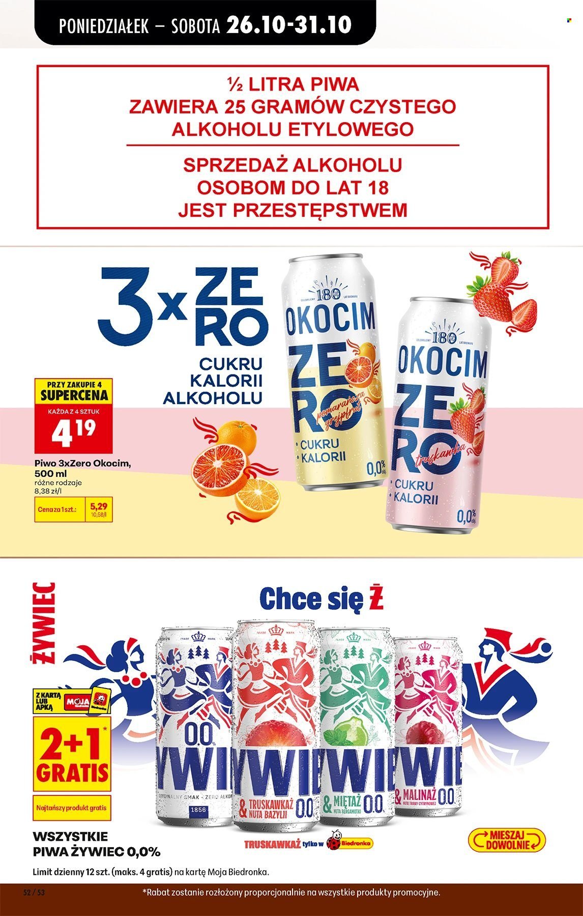 Gazetka BIEDRONKA - W tym tygodniu od poniedziałku