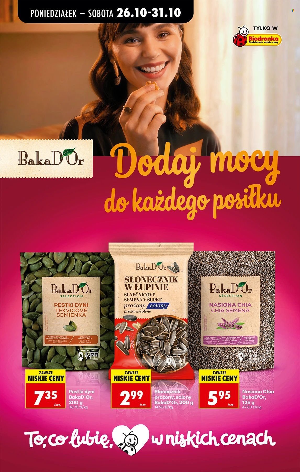 Gazetka BIEDRONKA - W tym tygodniu od poniedziałku
