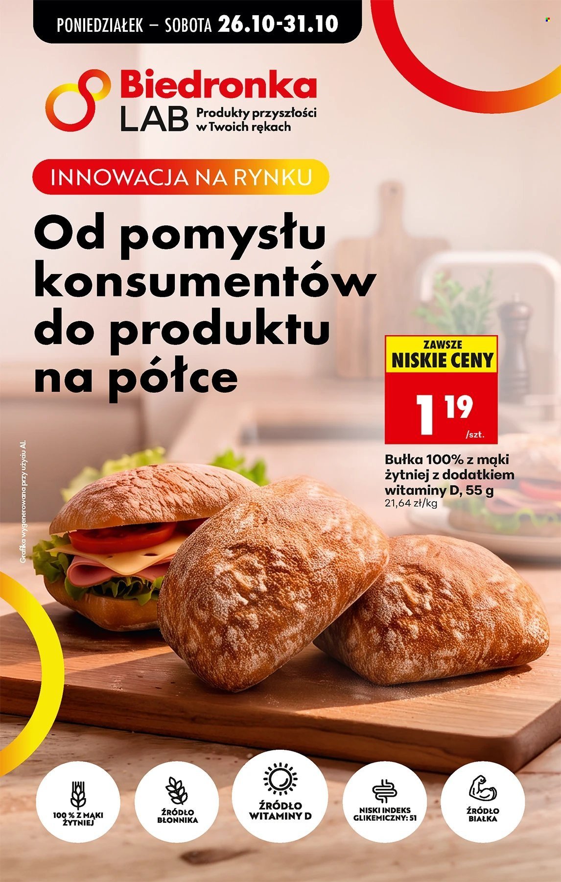 Gazetka BIEDRONKA - W tym tygodniu od poniedziałku