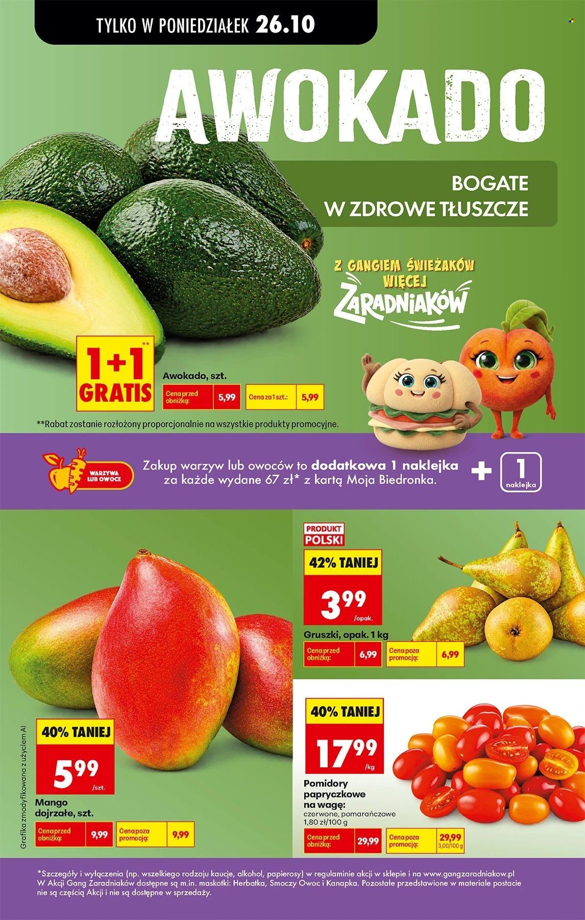 Gazetka BIEDRONKA - W tym tygodniu od poniedziałku