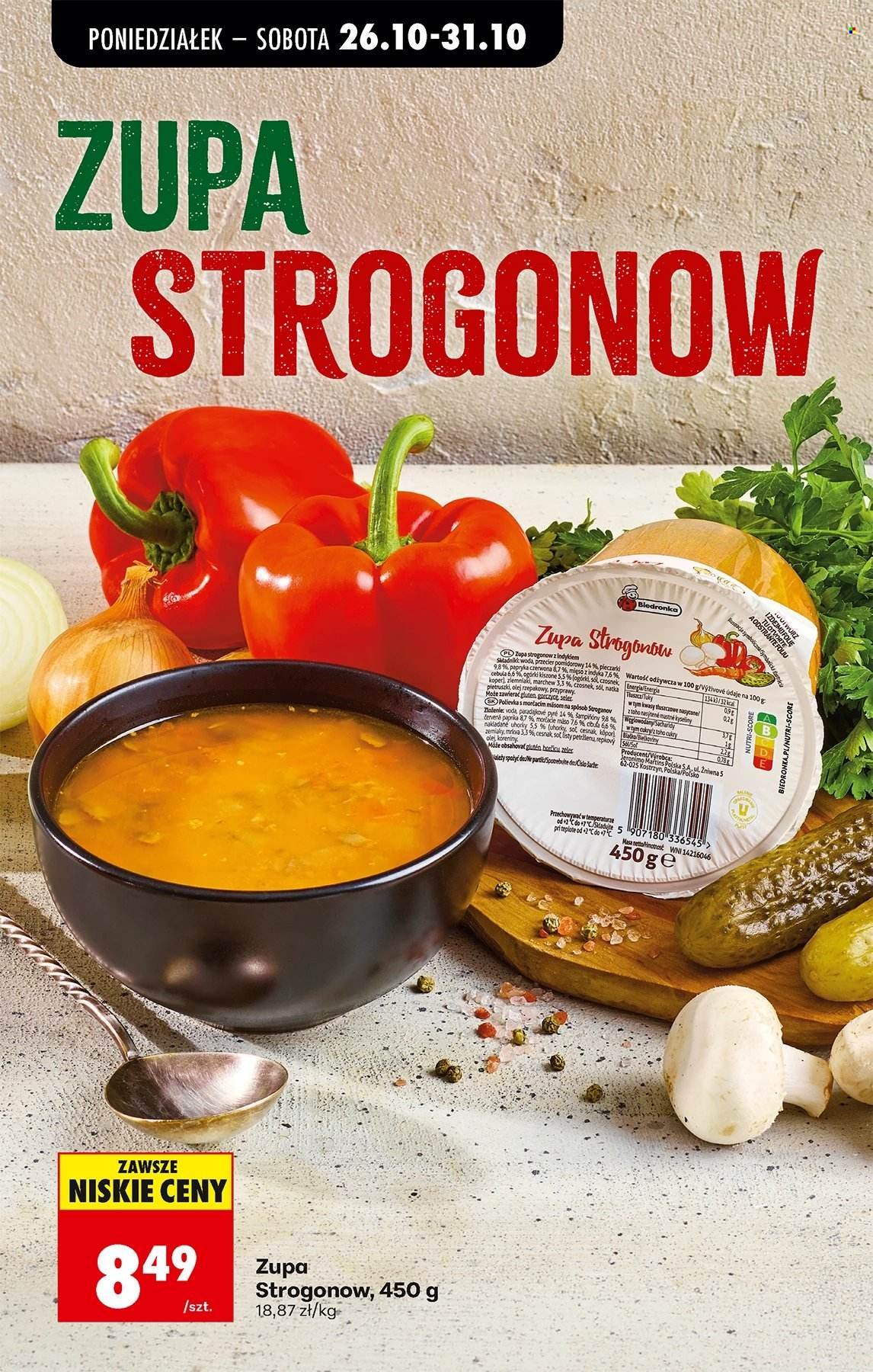 Gazetka BIEDRONKA - W tym tygodniu od poniedziałku