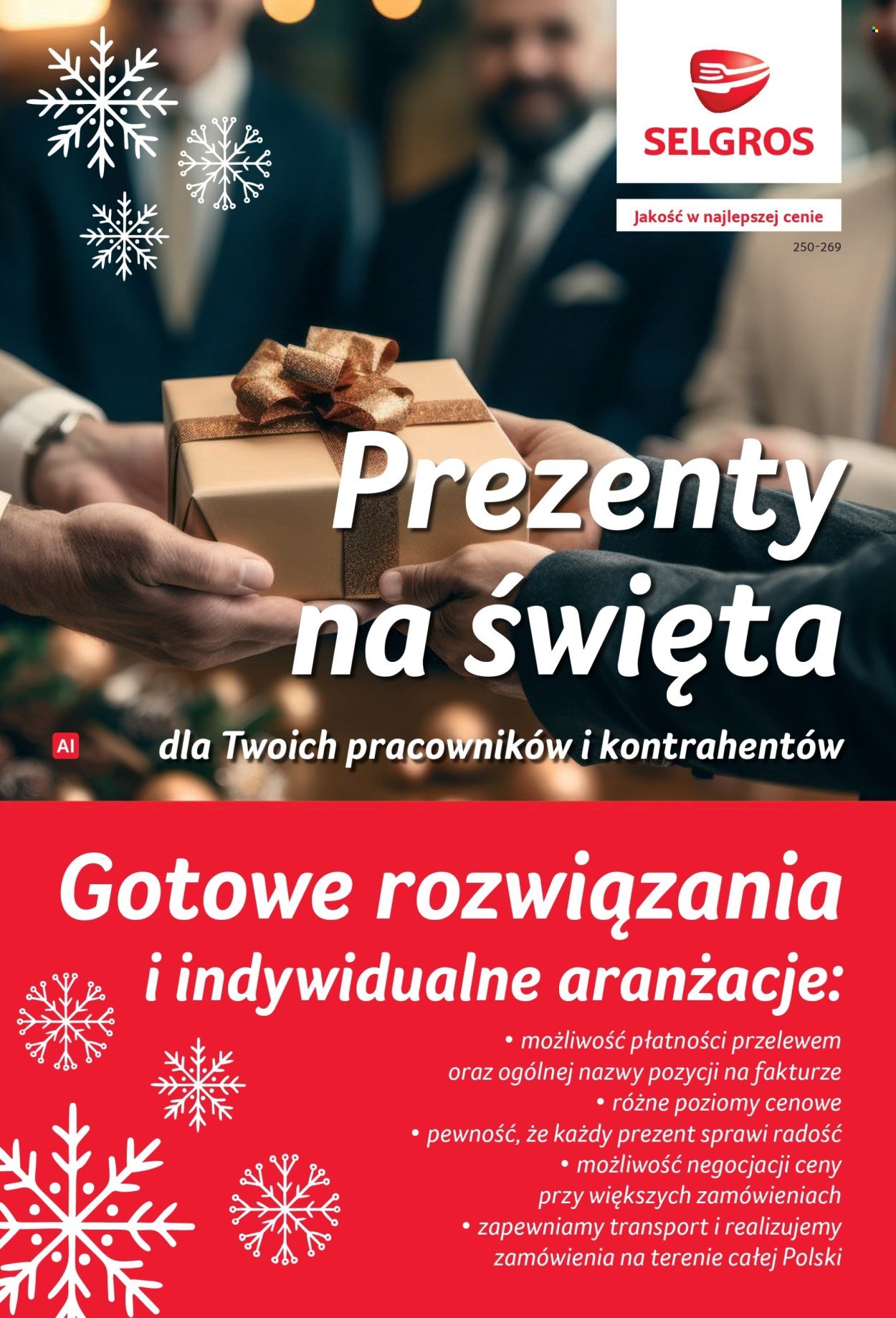 Gazetka SELGROS - Katalog Zestawy upominkowe