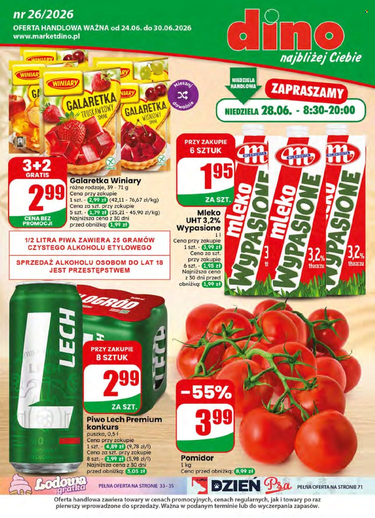 Gazetka DINO - Od środy 24.06.2026