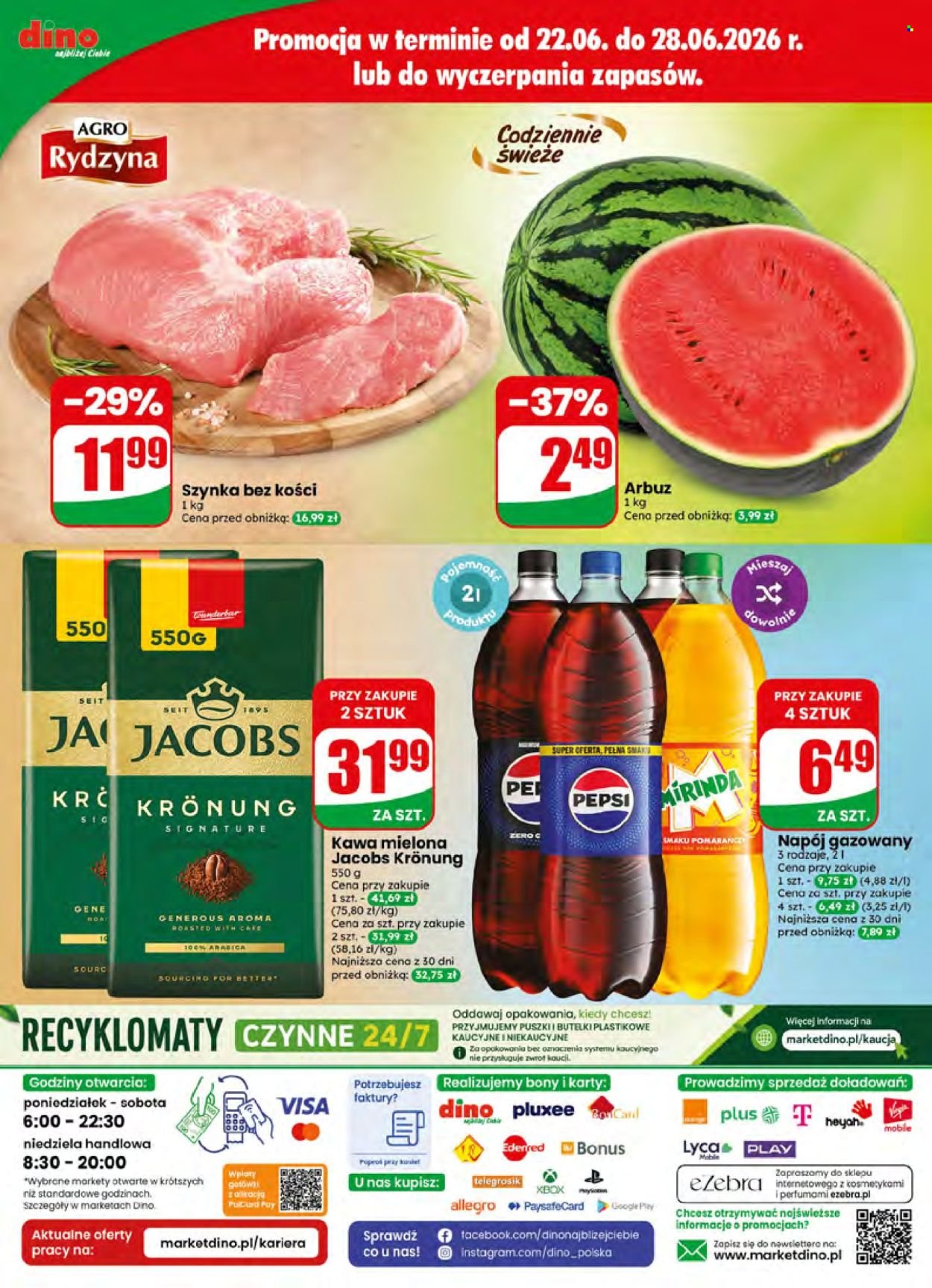 Gazetka DINO - Od środy 24.06.2026