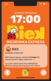 Gazetka BIEDRONKA - Kiek (2026-04-30 - 2026-05-03)