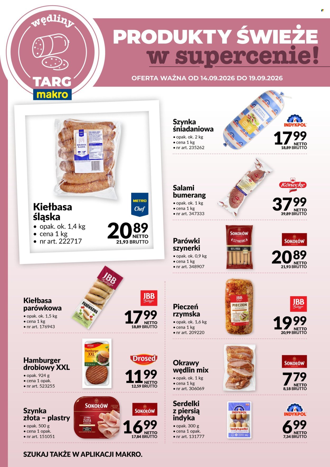 Gazetka MAKRO - Targ MAKRO - oferta świeża w super cenach!