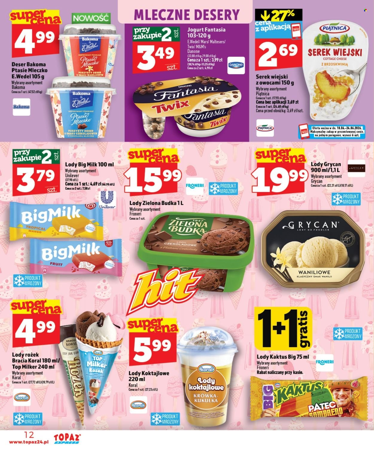 Gazetka TOPAZ - Od czwartku 18.06.2026