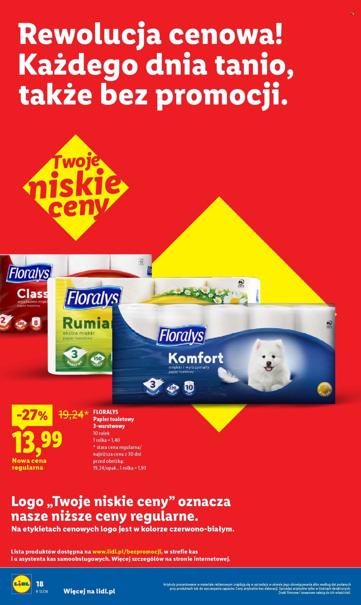 Gazetka LIDL - Rewolucja cenowa!