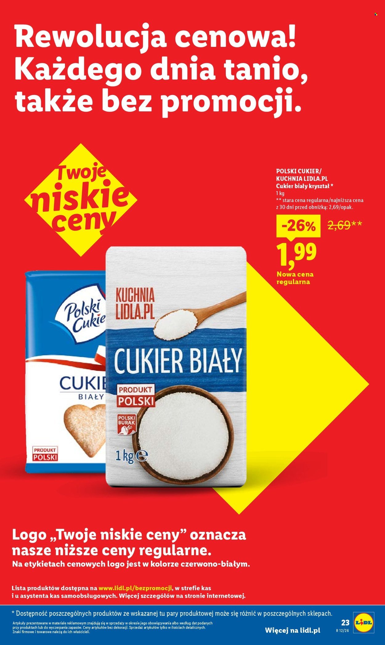 Gazetka LIDL - Rewolucja cenowa!