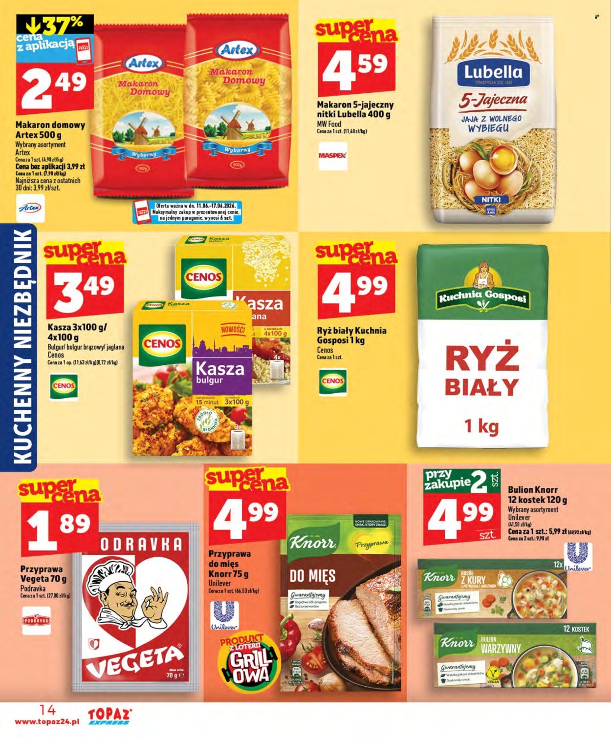 Gazetka TOPAZ - Od czwartku 11.06.2026