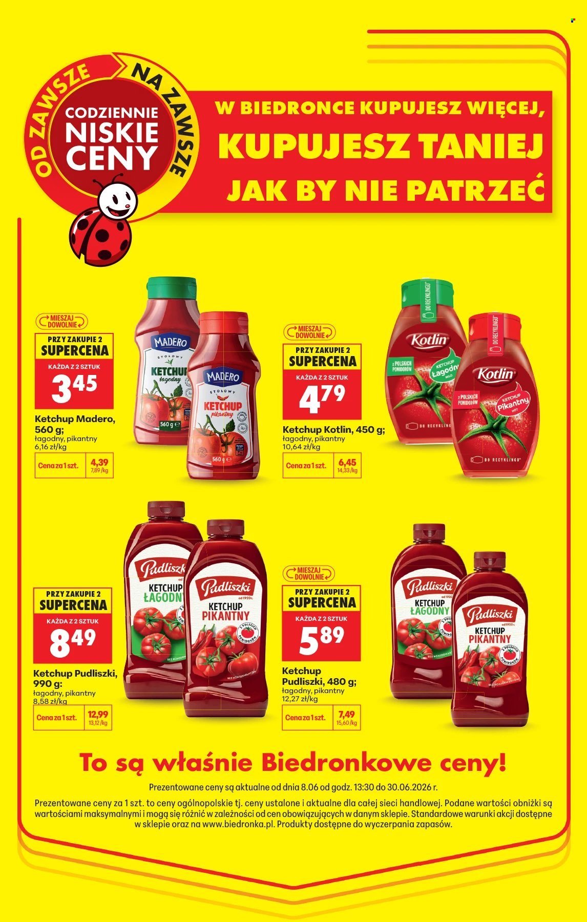 Gazetka BIEDRONKA - Kupujesz taniej jak by nie patrzeć