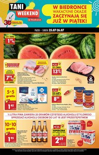 Gazetka BIEDRONKA - Weekend (2025-07-25 - 2025-07-26)