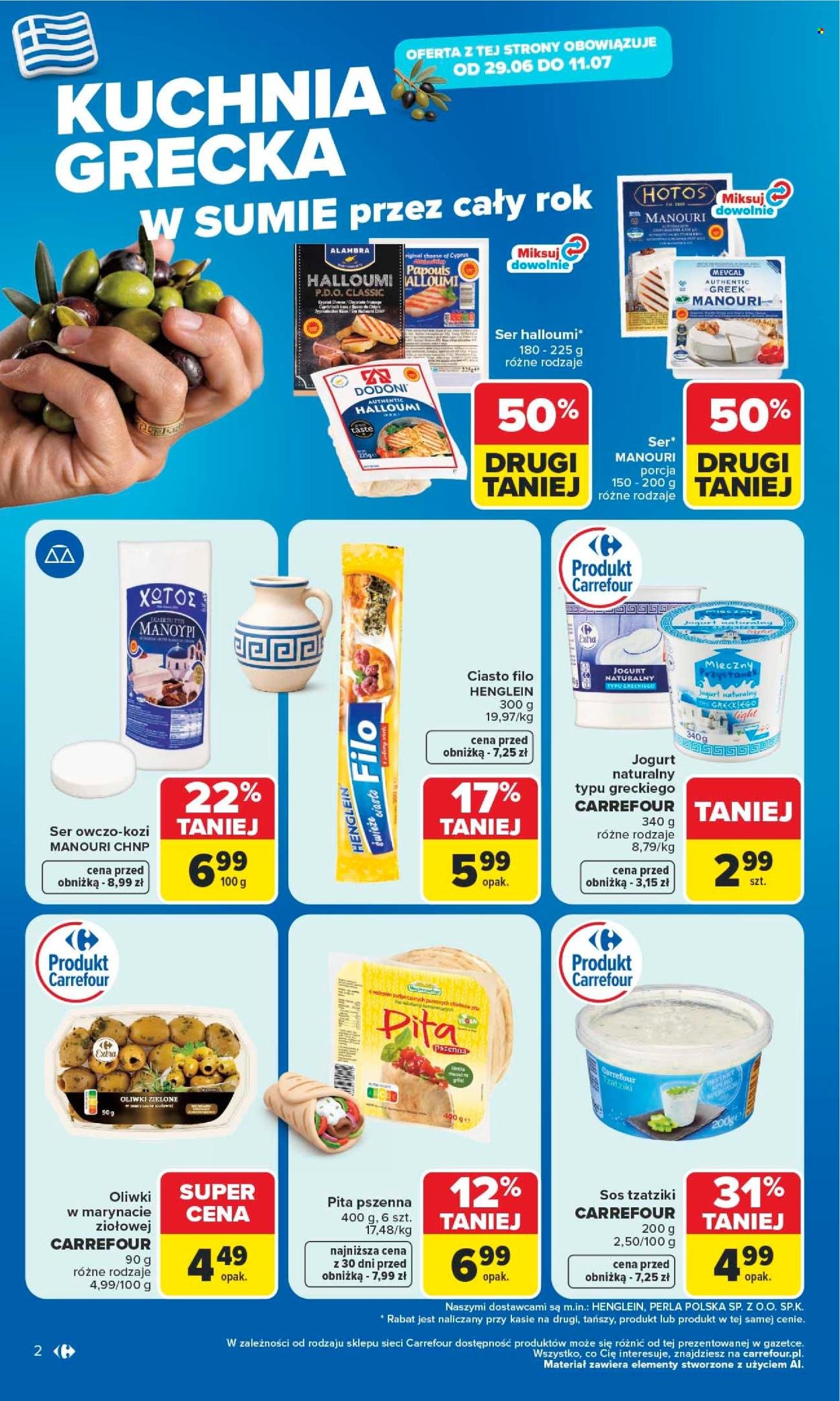Gazetka CARREFOUR - Kuchnia śródziemnomorska w sumie przez cały rok