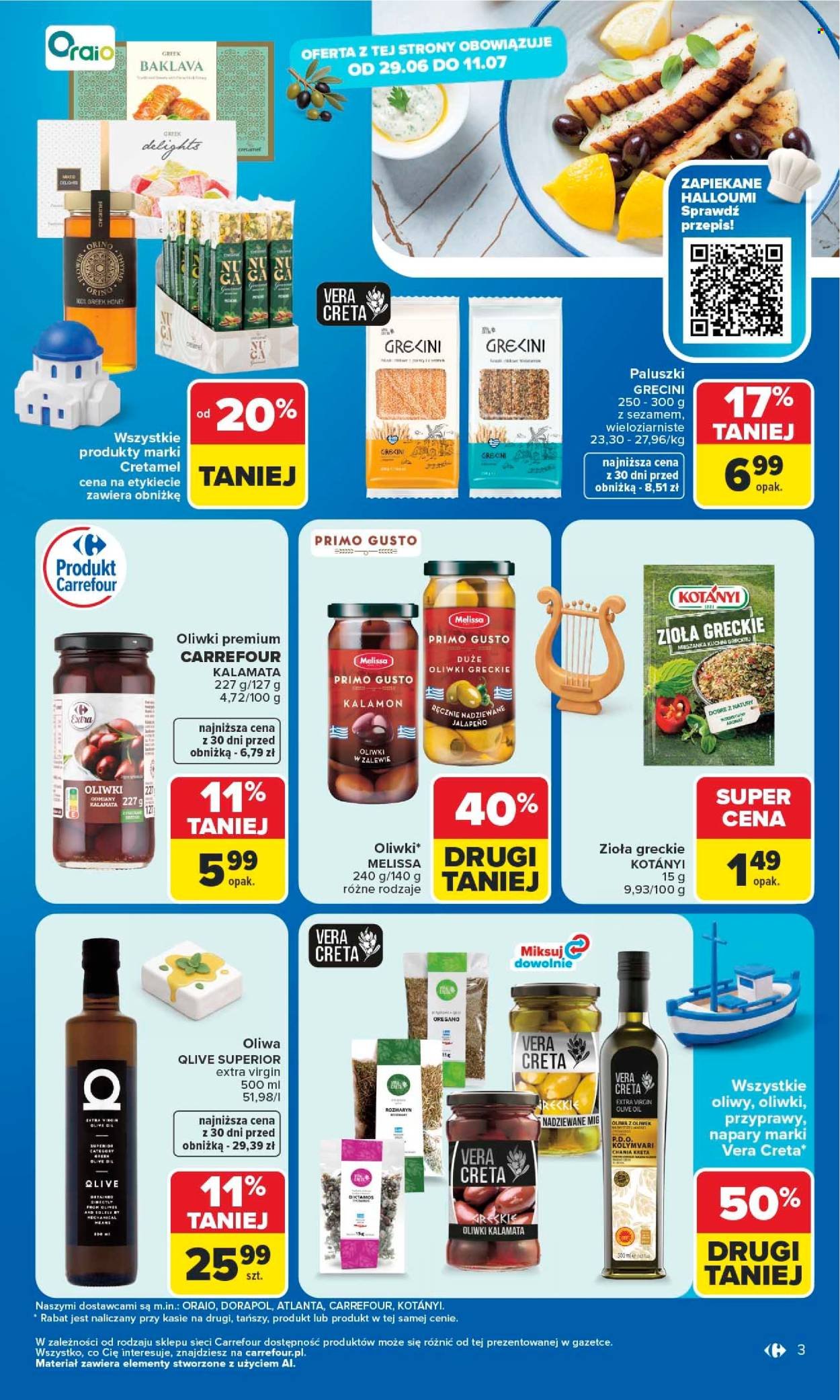 Gazetka CARREFOUR - Kuchnia śródziemnomorska w sumie przez cały rok