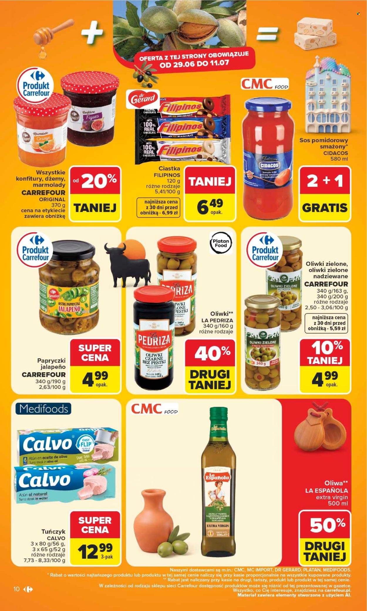 Gazetka CARREFOUR - Kuchnia śródziemnomorska w sumie przez cały rok