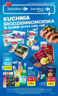 Gazetka CARREFOUR - Kuchnia śródziemnomorska w sumie przez cały rok