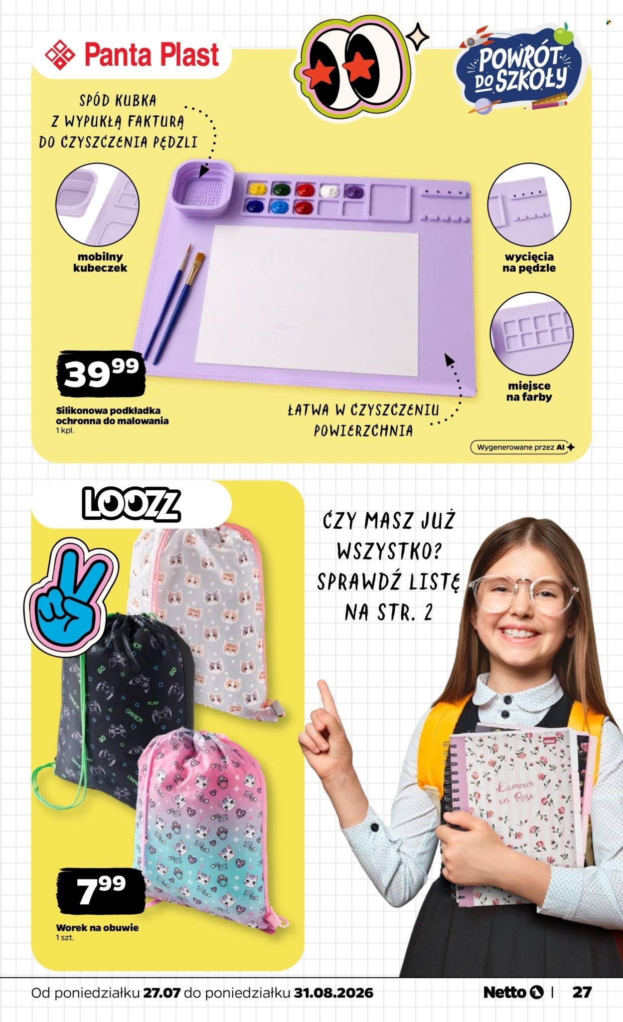 Gazetka NETTO - Powrót do szkoły