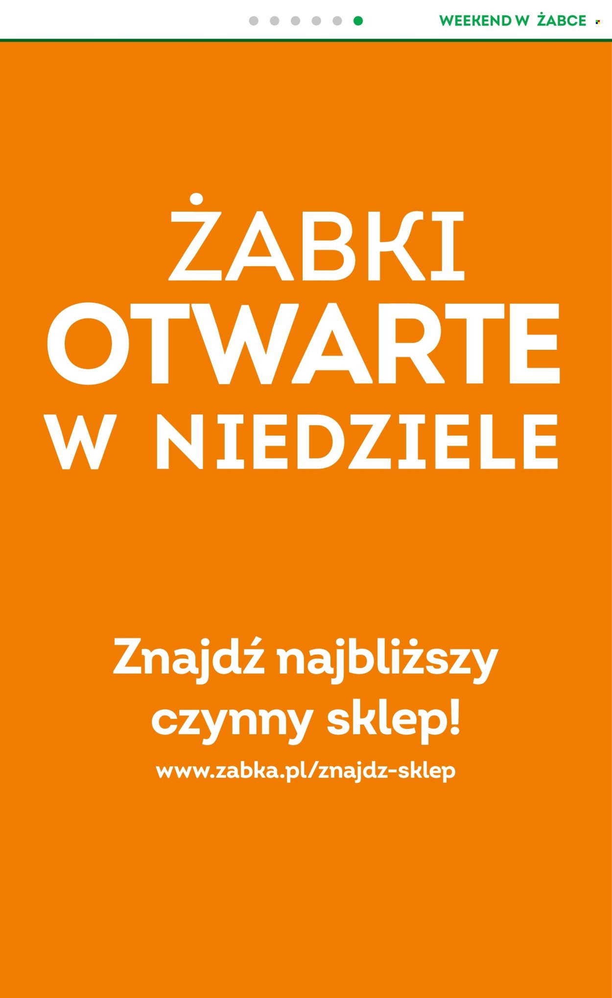 Gazetka ŻABKA - Od piątku 7.08.2026