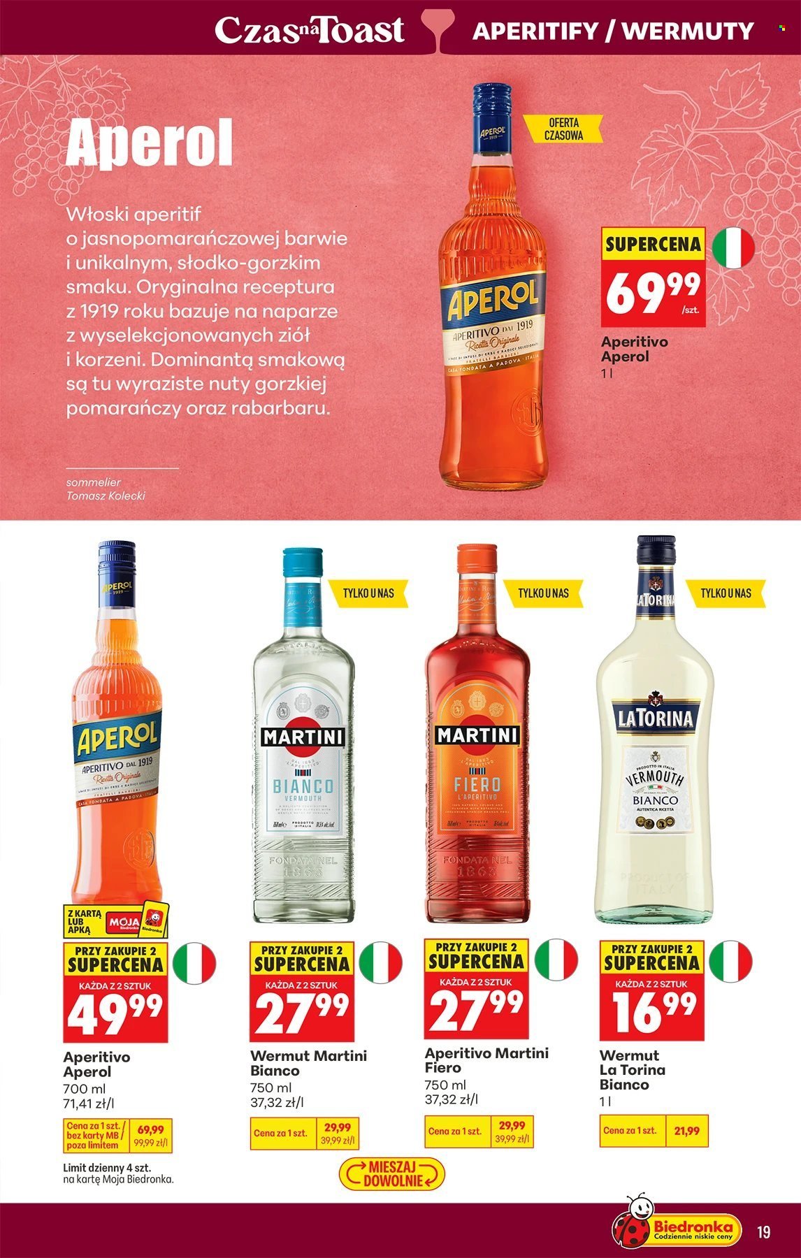 Gazetka BIEDRONKA - Czas na toast
