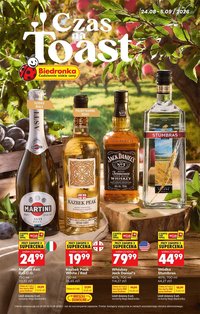 Gazetka BIEDRONKA - Czas na toast