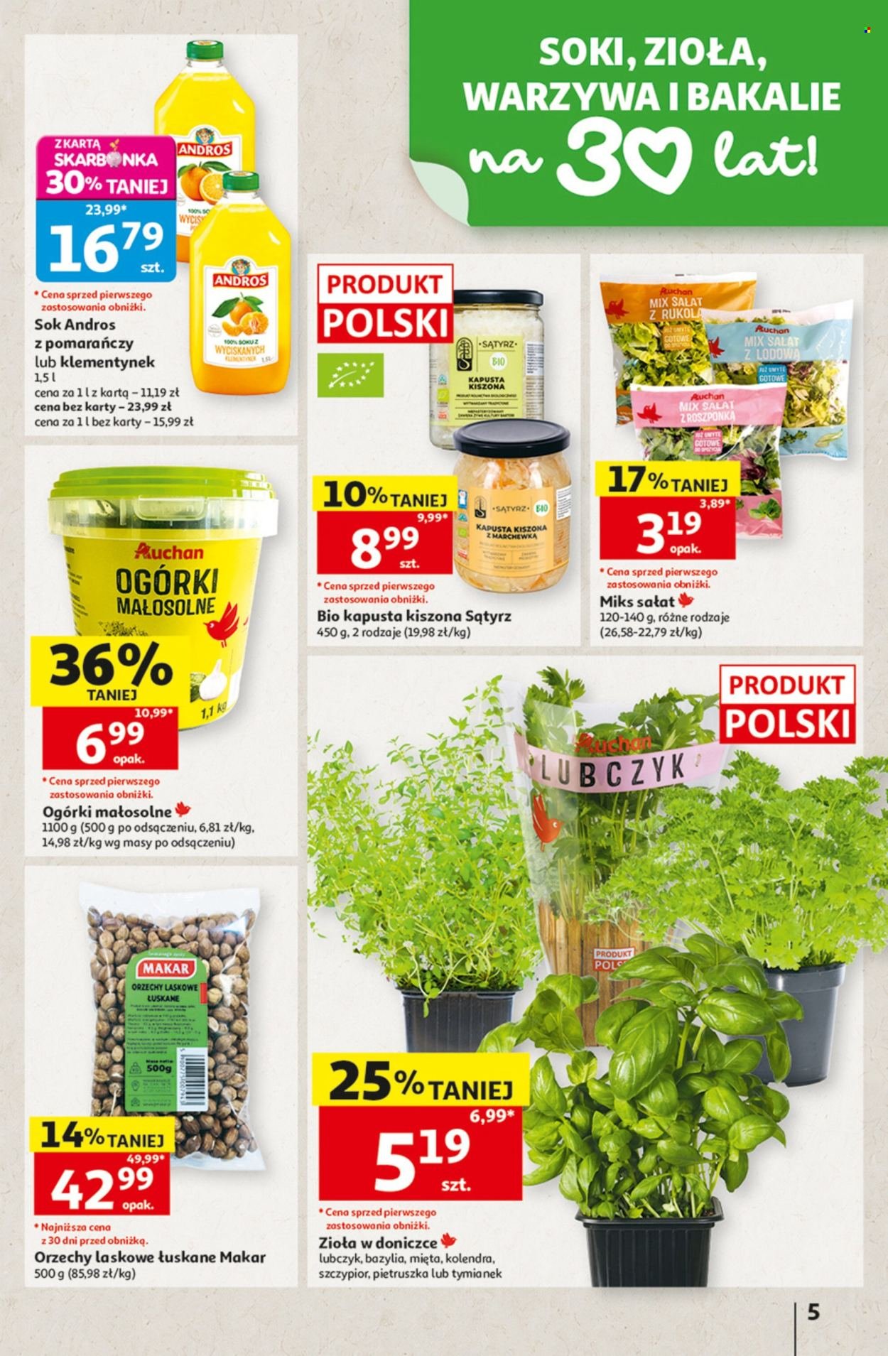 Gazetka AUCHAN - 30 Lat