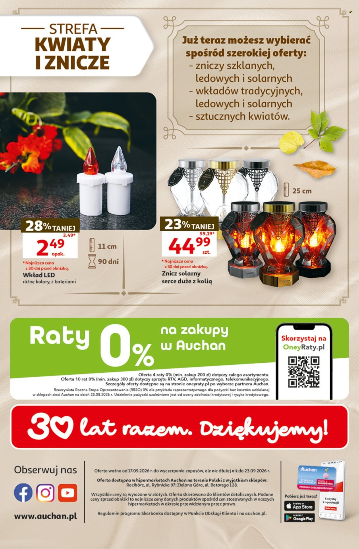 Gazetka AUCHAN - 30 Lat
