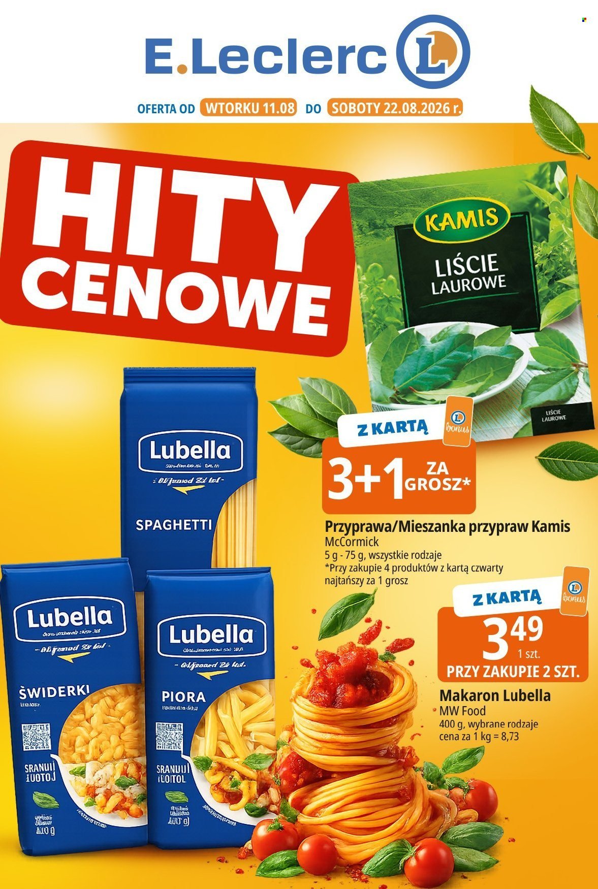 Gazetka E.LECLERC - Od wtorku 11.08.2026
