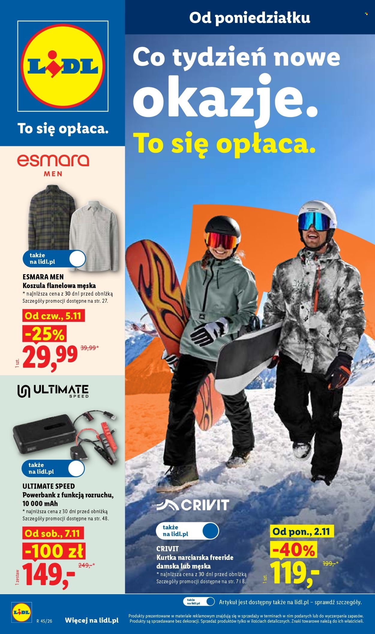 Gazetka LIDL - Od poniedziałku