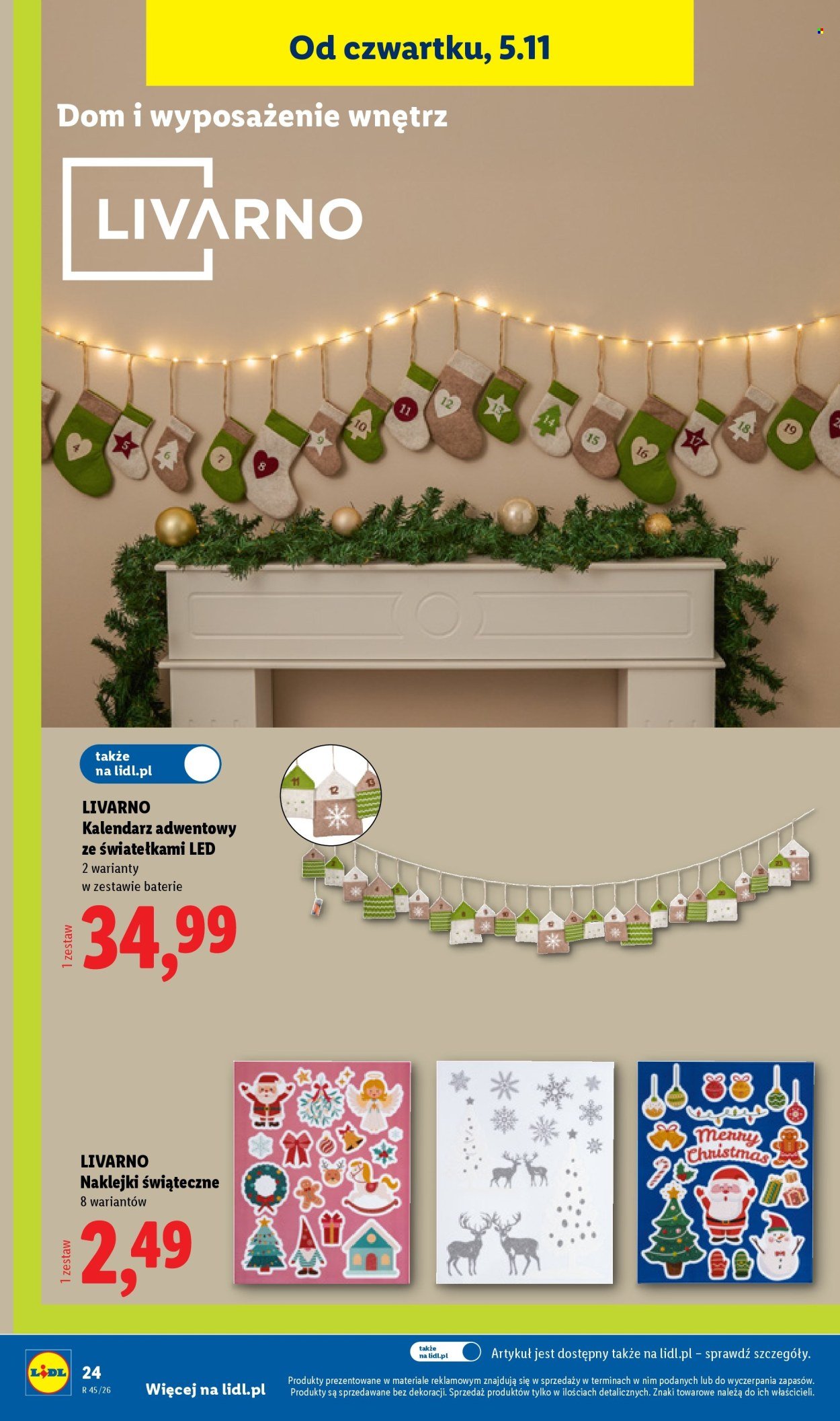 Gazetka LIDL - Od poniedziałku