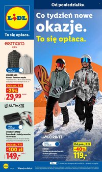 Gazetka LIDL - Od poniedziałku