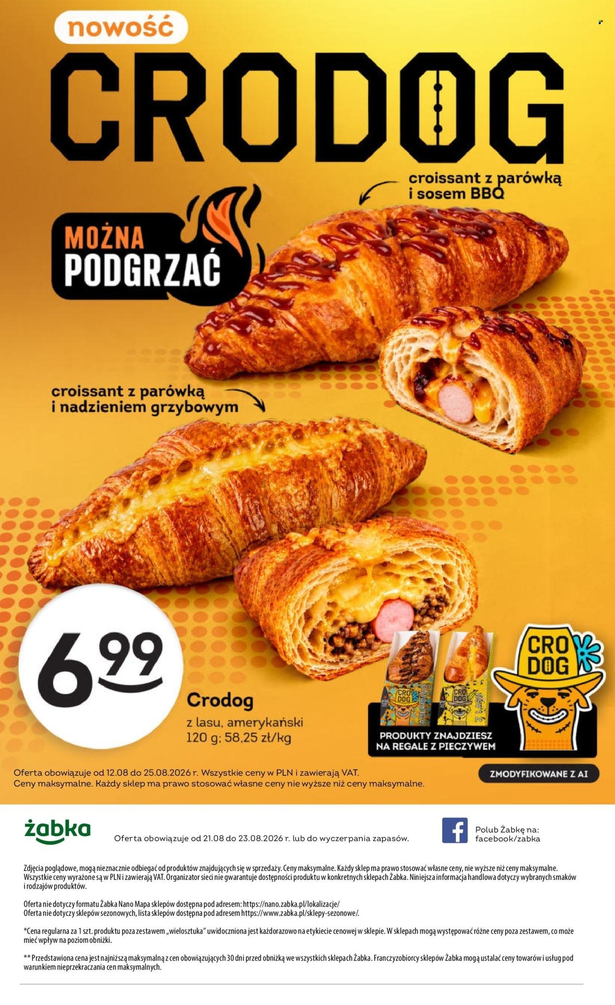 Gazetka ŻABKA - Od piątku 21.08.2026