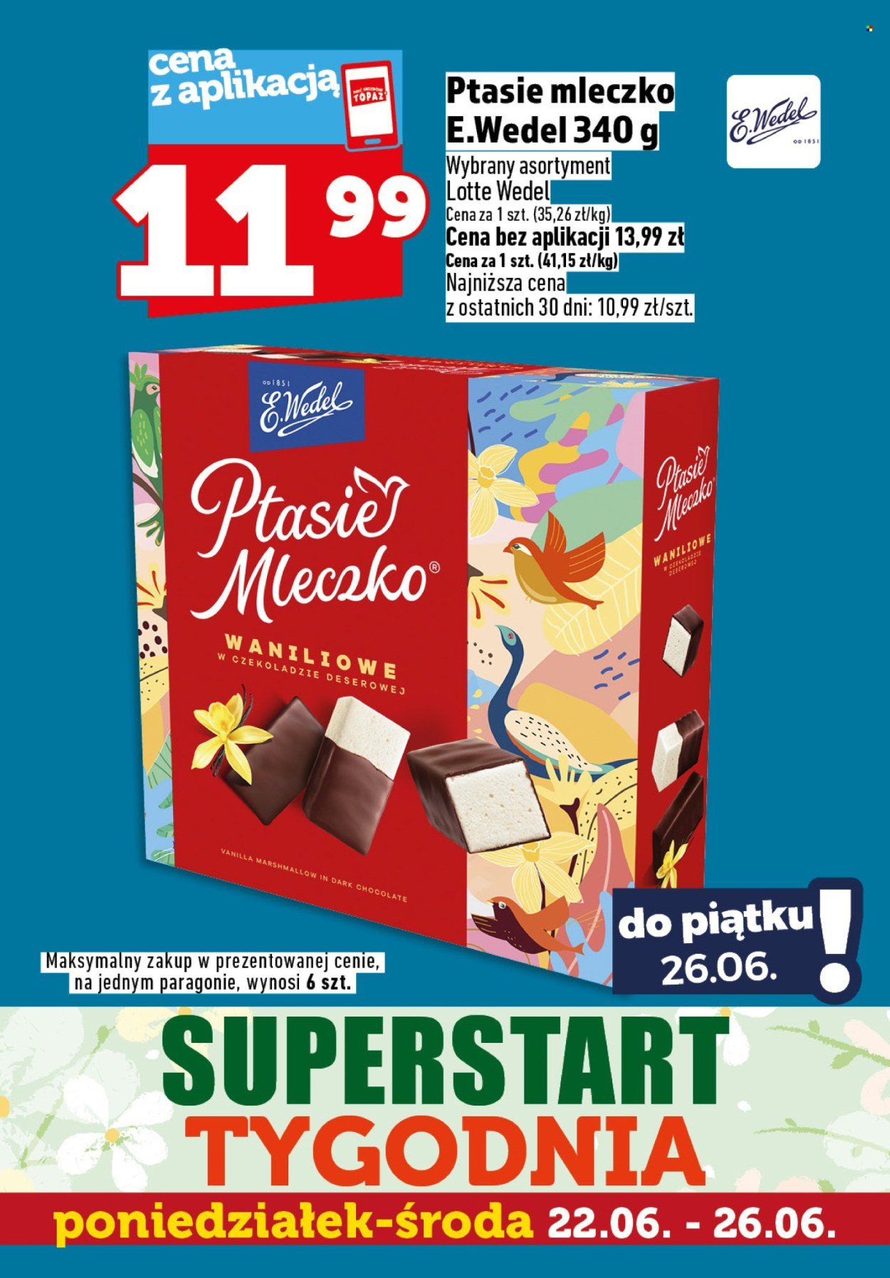 Gazetka TOPAZ - Od poniedziałku 22.06.2026
