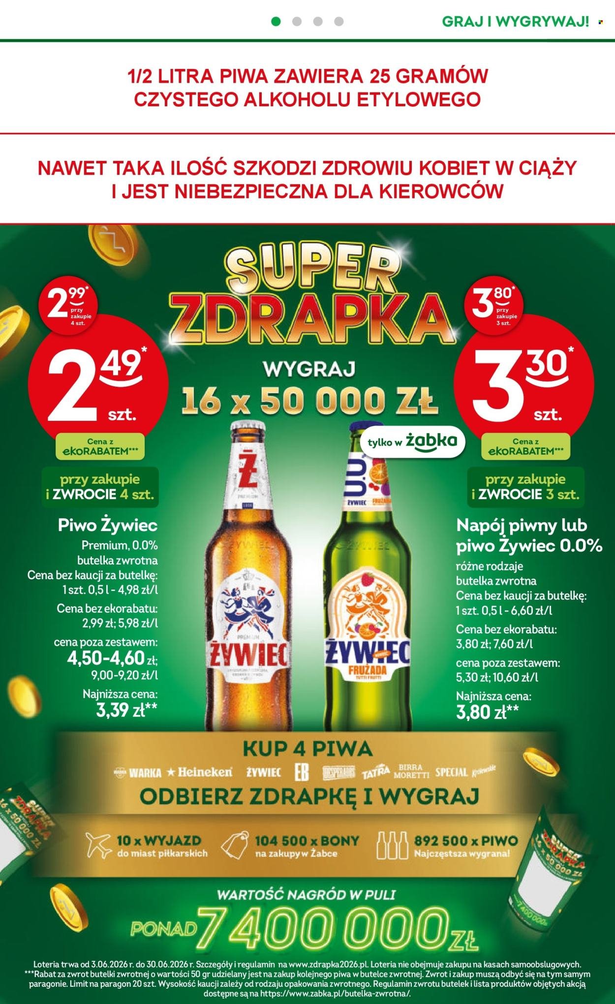 Gazetka ŻABKA - Od środy 17.06.2026