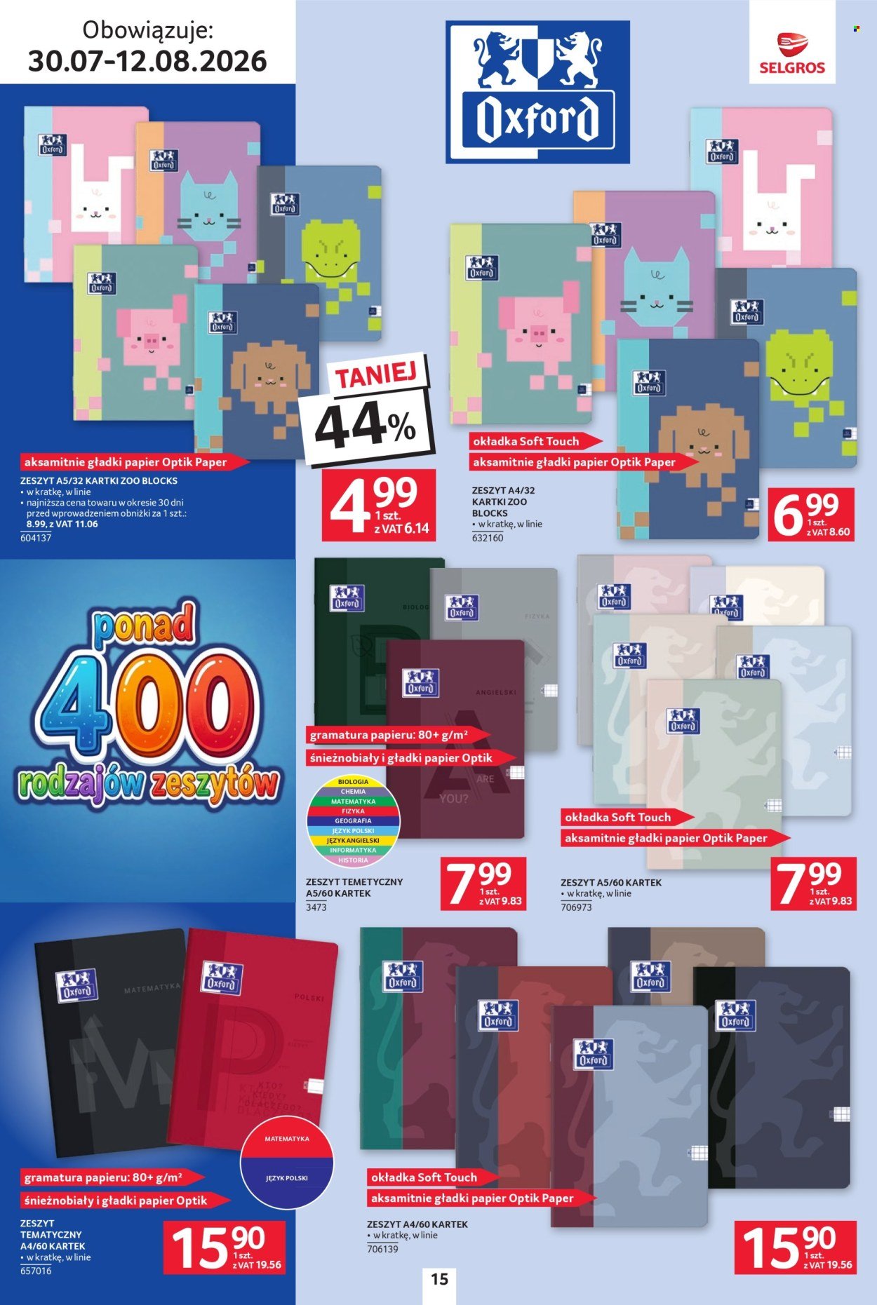 Gazetka SELGROS - Katalog Szkola