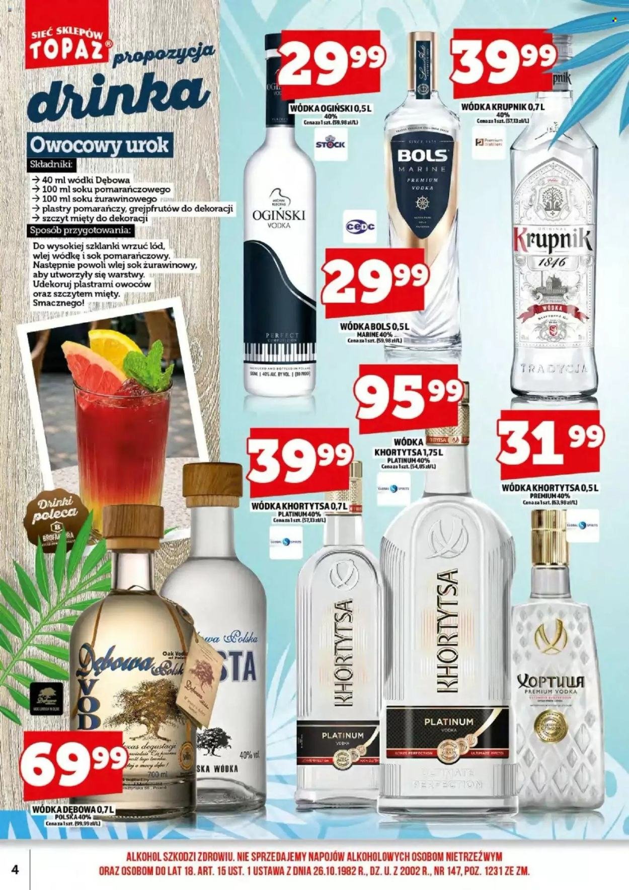 Gazetka TOPAZ - Od środy 1.07.2026