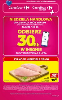 Gazetka CARREFOUR - niedzieli handowa w SUMIE pełna okazji