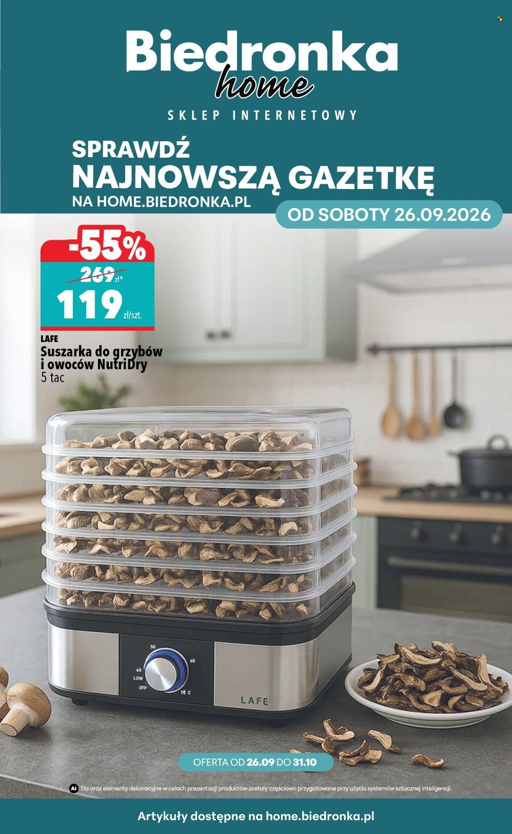 Gazetka BIEDRONKA - Home