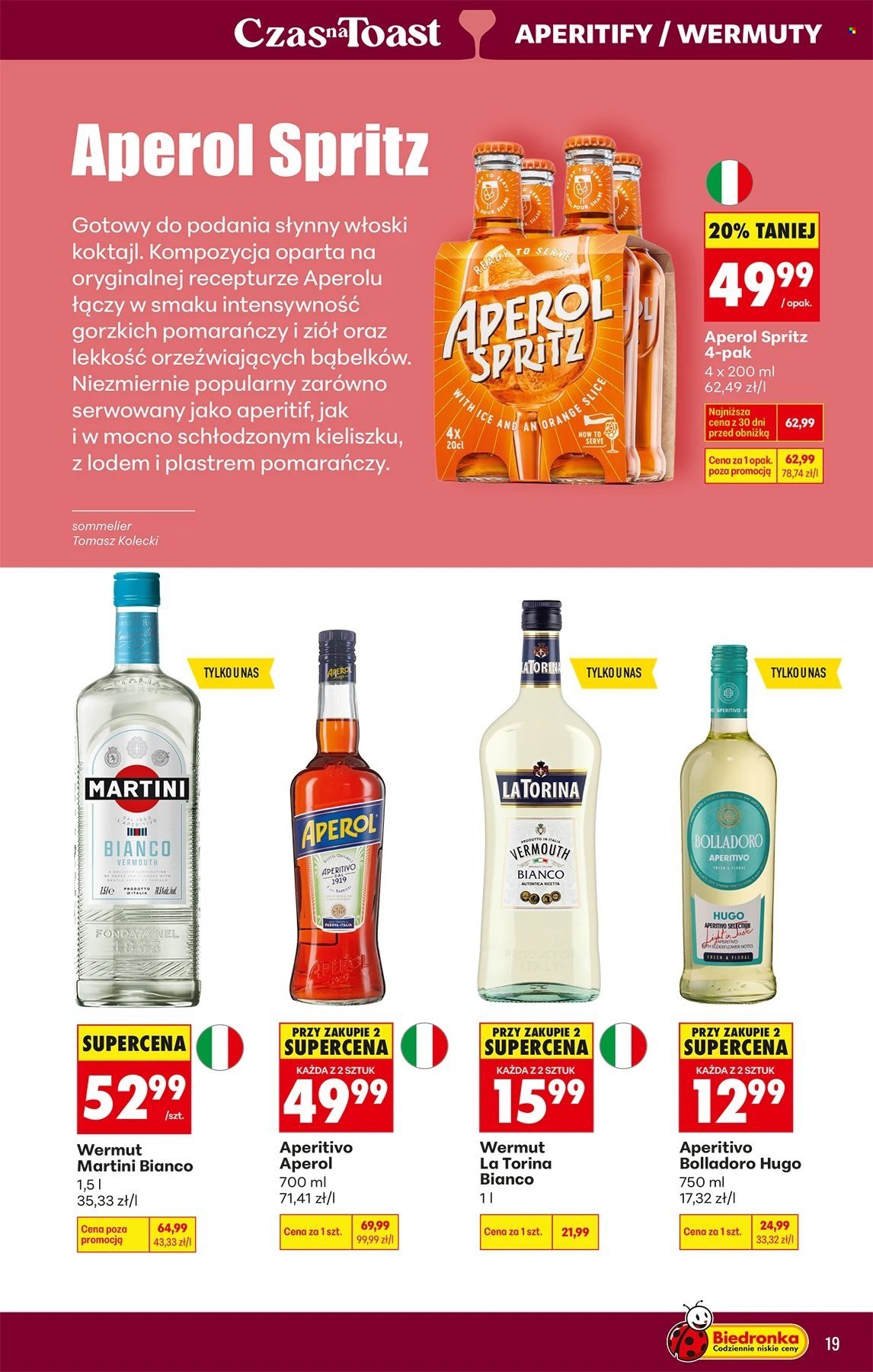 Gazetka BIEDRONKA - Czas na toast