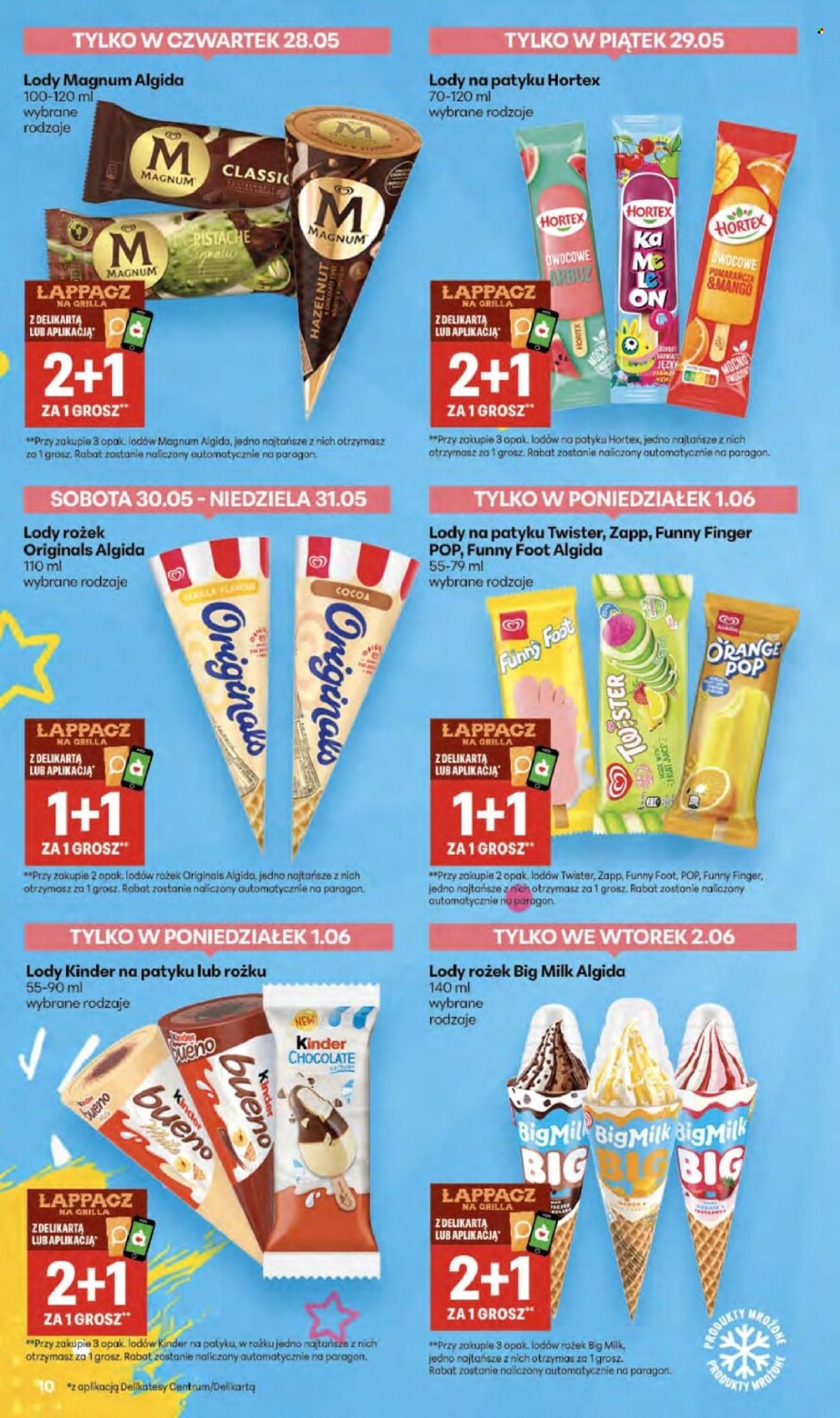 Gazetka DELIKATESY CENTRUM - Od czwartku 28.05.2026