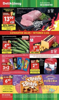 Gazetka DELIKATESY CENTRUM - Od czwartku 28.05.2026