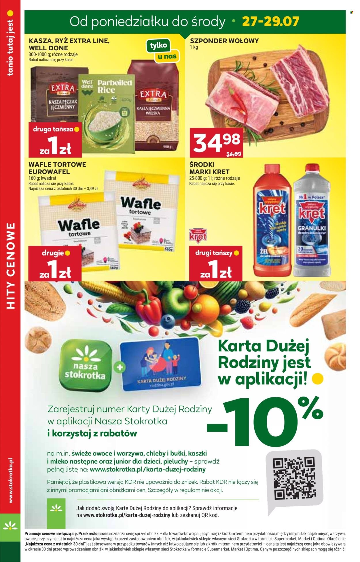 Gazetka STOKROTKA - Od czwartku 23.07.2026