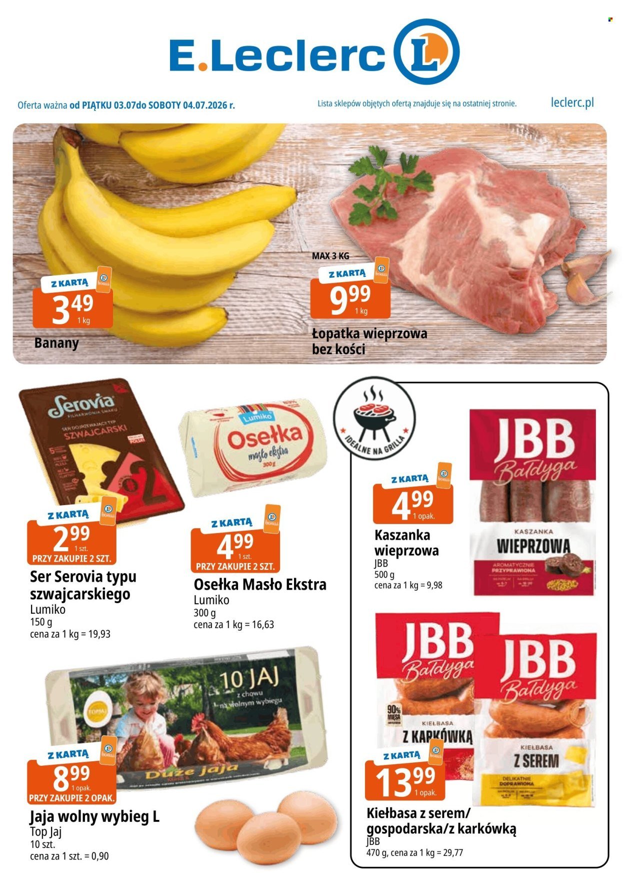 Gazetka E.LECLERC - Od piątku 3.07.2026