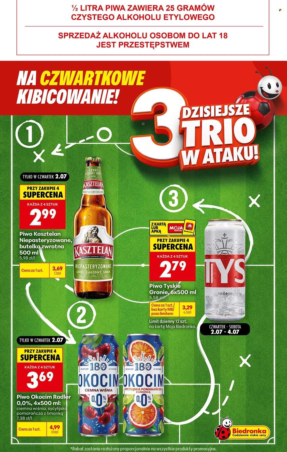 Gazetka BIEDRONKA - Na czwartkowe kibicowanie