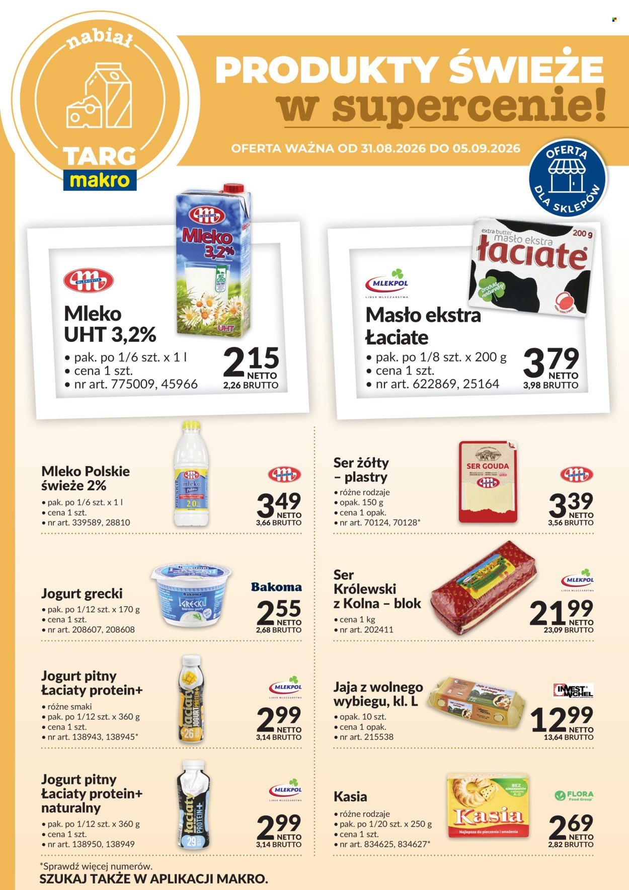 Gazetka MAKRO - Targ MAKRO - oferta świeża w super cenach!