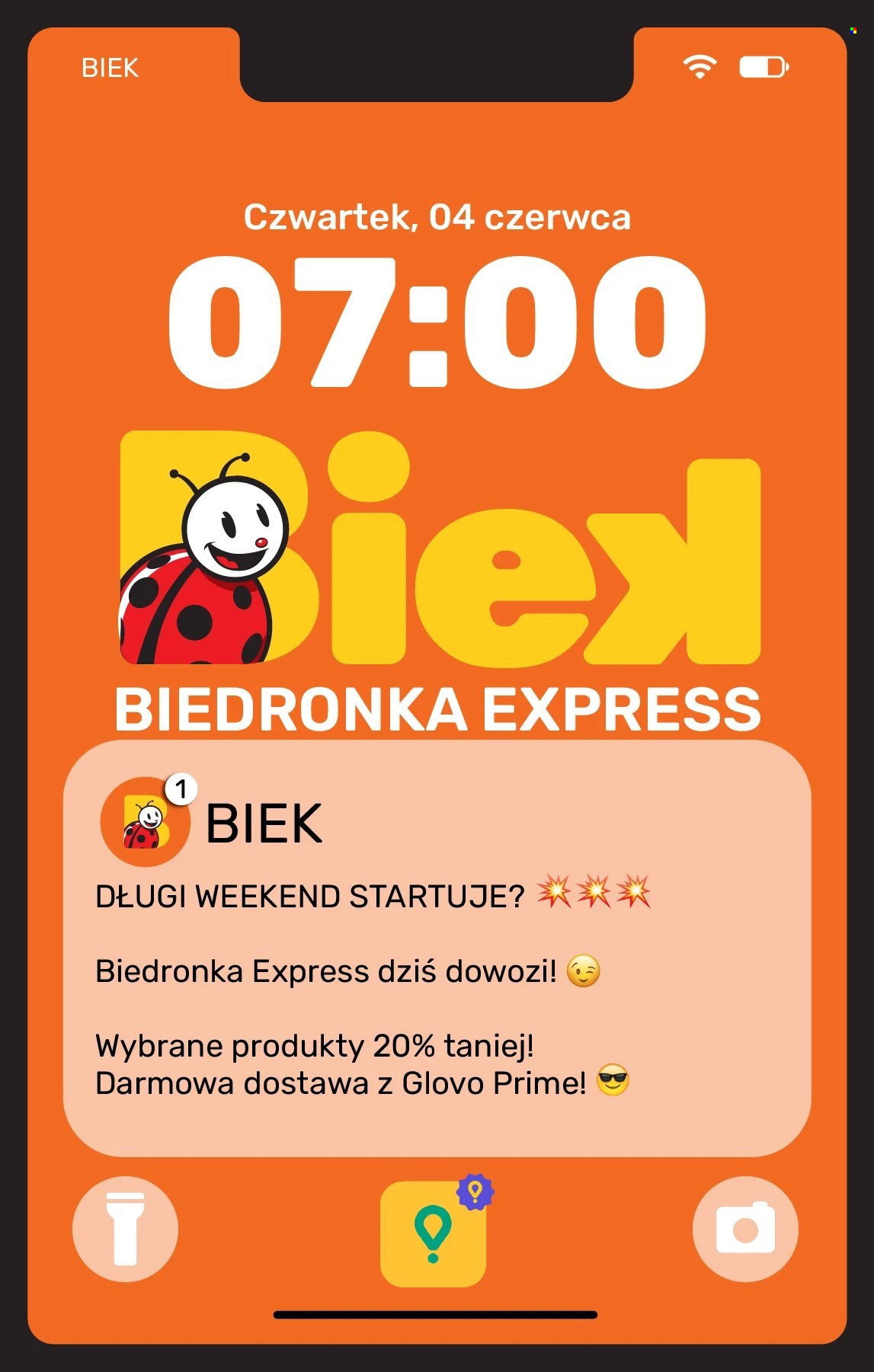 Gazetka BIEDRONKA - Biek