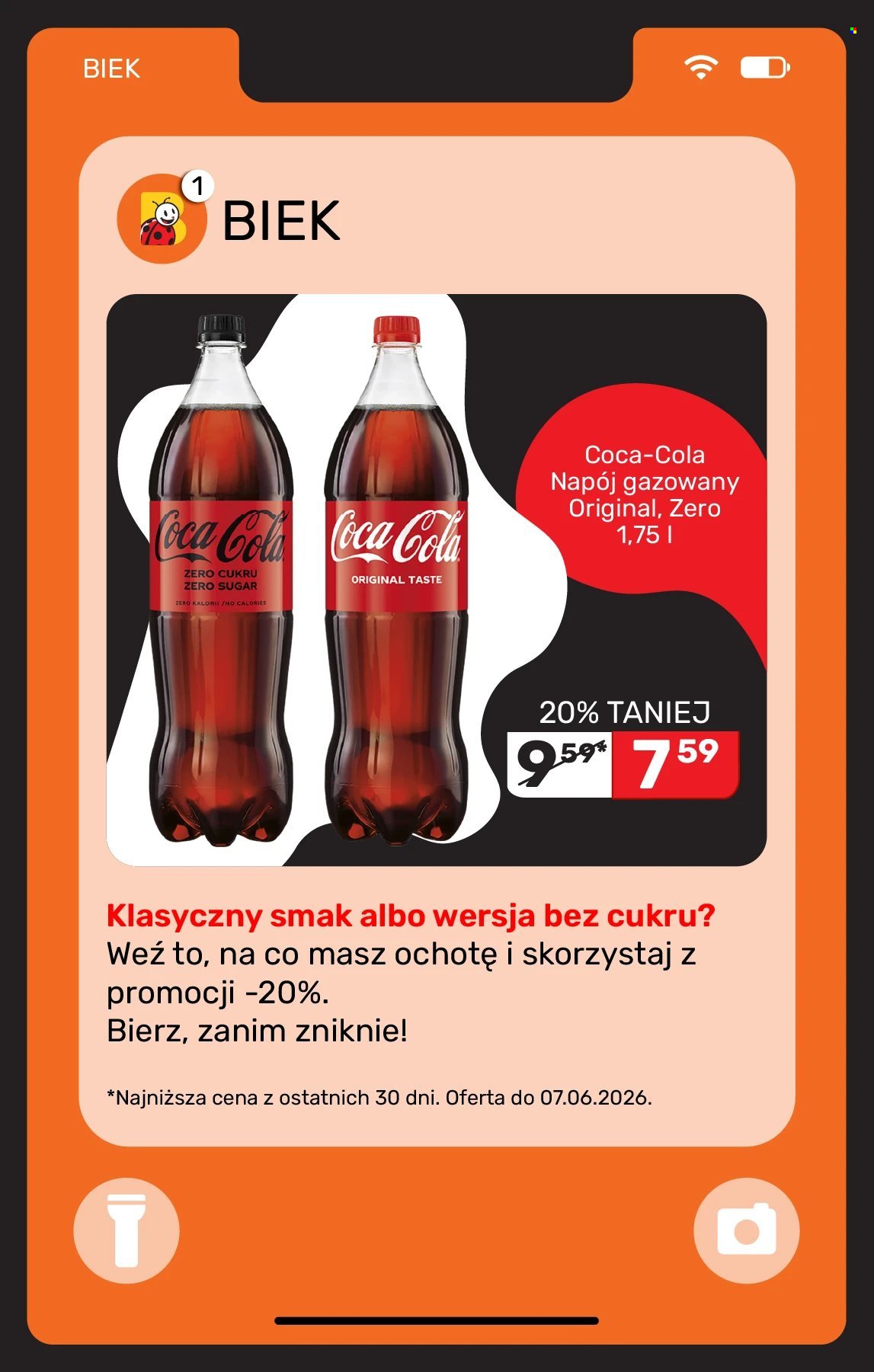 Gazetka BIEDRONKA - Biek