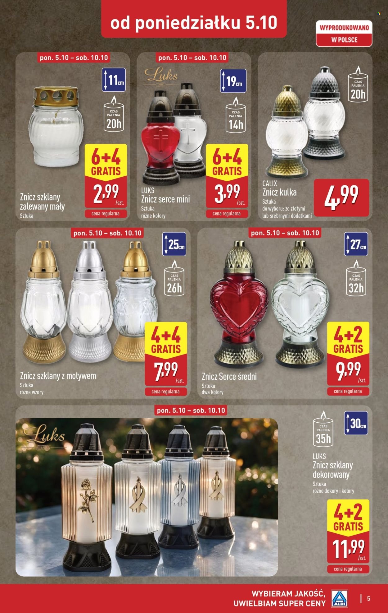 Gazetka ALDI - Znicze i stroiki