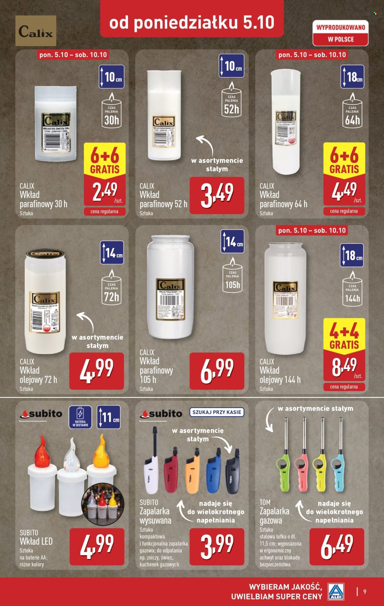 Gazetka ALDI - Znicze i stroiki