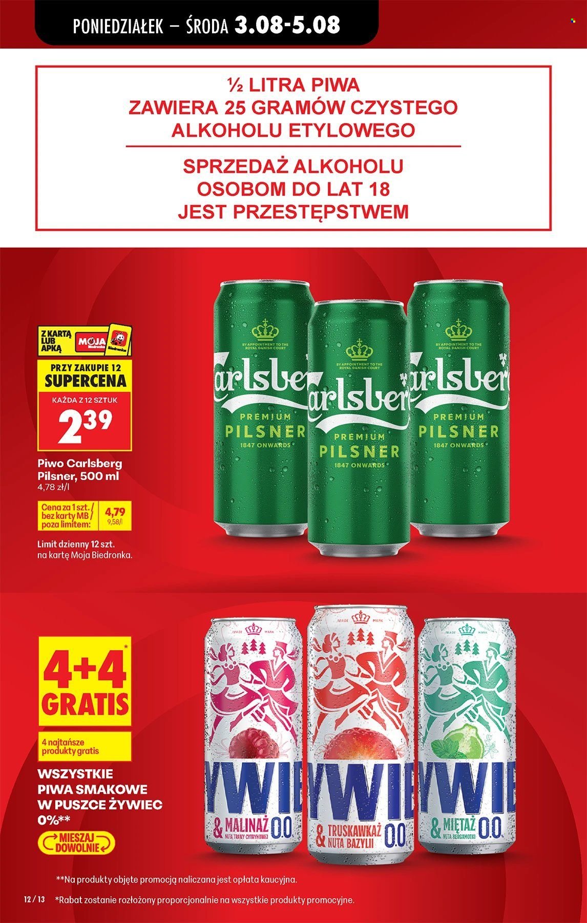 Gazetka BIEDRONKA - W tym tygodniu od poniedziałku